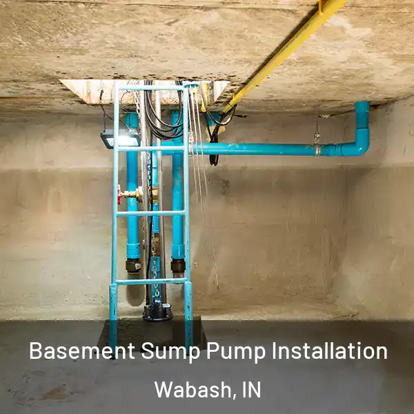  Basement Sump Pump Installation Wabash, IN