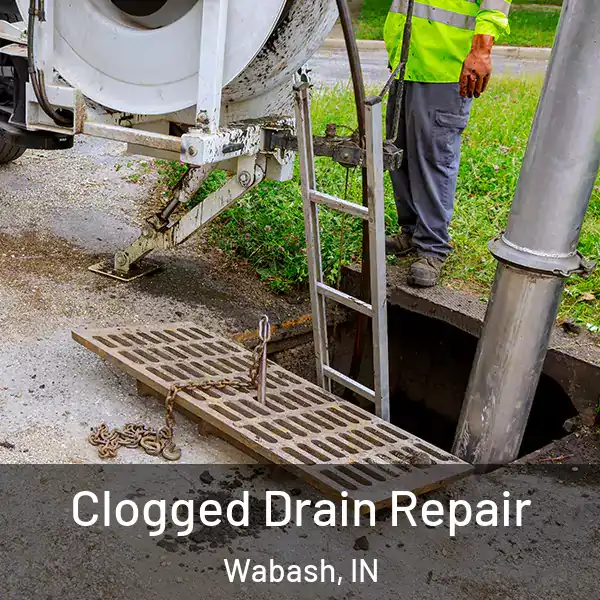  Clogged Drain Repair Wabash, IN