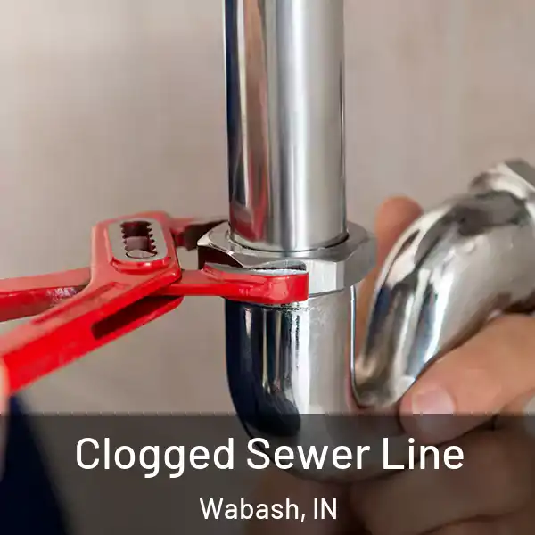  Clogged Sewer Line Wabash, IN